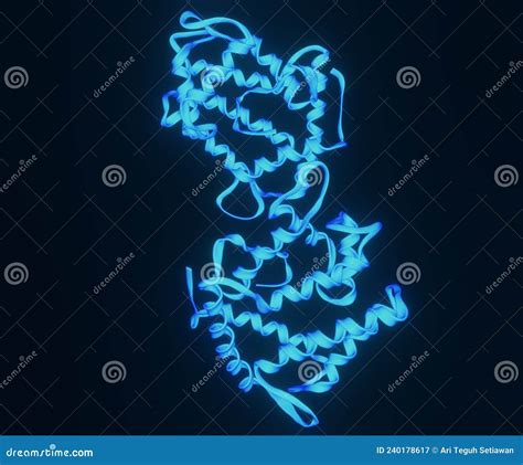 Isolated Aequorin Protein Generates Blue Light from Jellyfish DNA Stock ...