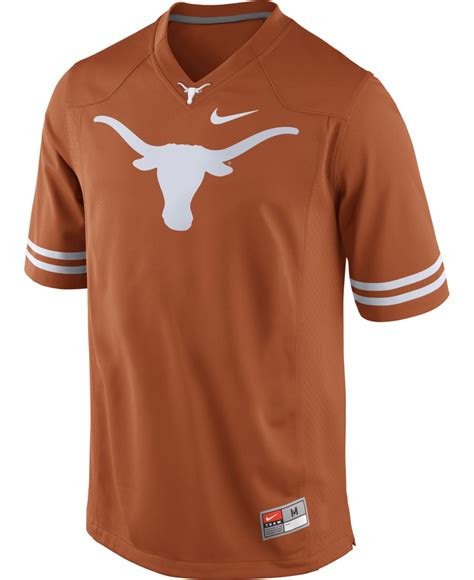 Lyst - Nike Men's Texas Longhorns Fashion Football Jersey in Orange for Men