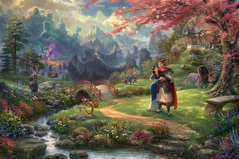 Thomas Kinkade Disney Desktop Wallpaper