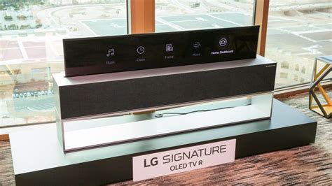 LG Launches a Rollable 4K OLED TV