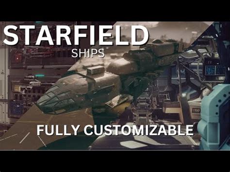 Starfield Spaceships Overview - YouTube