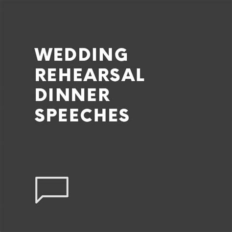 Wedding Rehearsal Dinner Speeches | Speechwriters.com