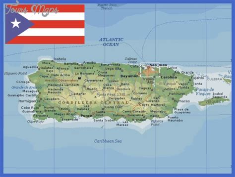 Map Of Puerto Rico Printable | Brennan