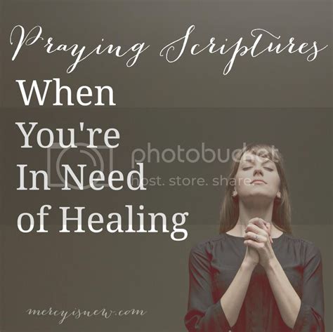 Praying the Scriptures {When You Need Healing} | The Architect and The ...