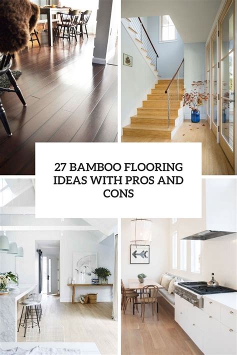 27 Bamboo Flooring Ideas With Pros And Cons - Shelterness