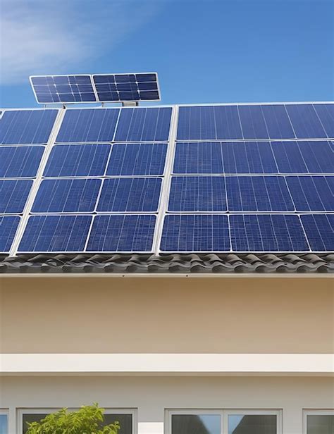 Premium AI Image | solar panels on house