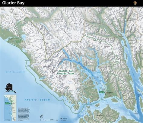 Cold-Water Corals In Glacier Bay National Park: Glacier Bay Map & Timeline