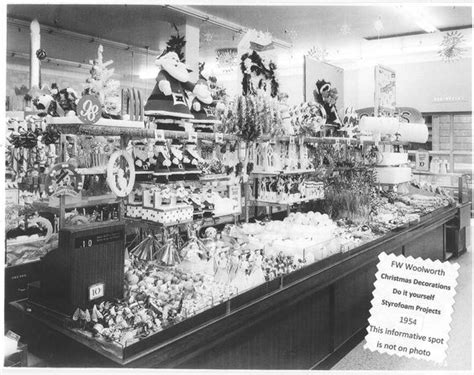 F.W. Woolworth 5 & 10 Cent Stores at Christmas (1954) | Vintage ...