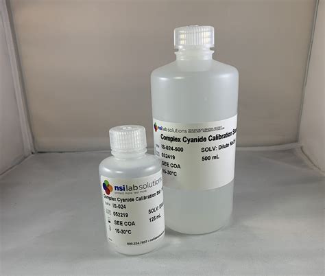 Cyanide (complex) #IS-024 - NSI Lab Solutions