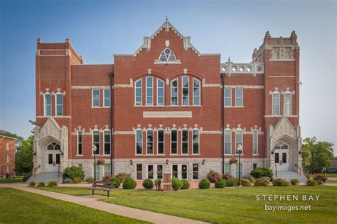 Photo: Iowa Wesleyan College Chapel. Mount Pleasant, Iowa