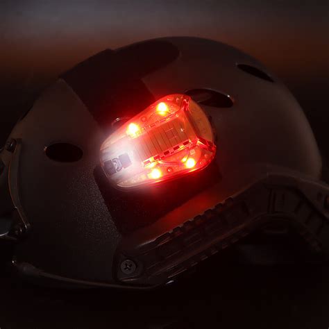 Helmet bicycle headlight 3 modes helmet signal light waterproof ...