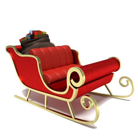 Sleigh PNG Transparent Images