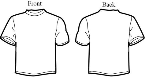 T Shirt Outline Template - Cliparts.co