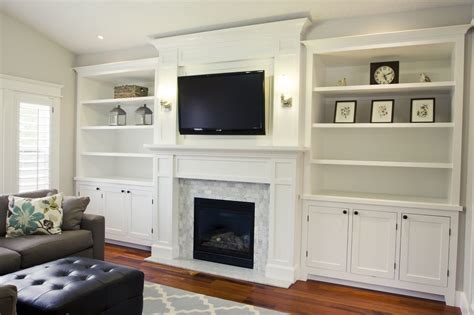 Electric Fireplace Built In Bookcases • Deck Storage Box Ideas