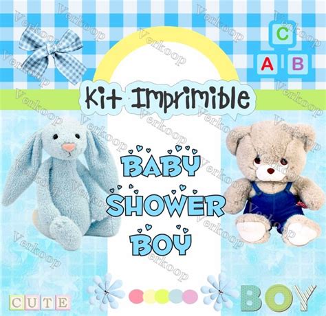 Baby Shower Niño Invitaciones Para Imprimir Gratis - Niños Relacionados