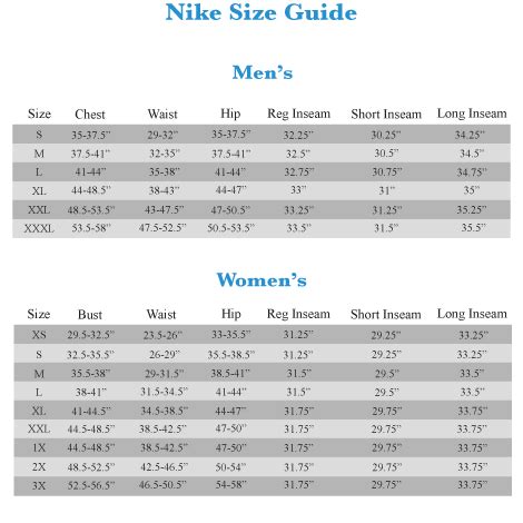 Nike Tech Fleece Shorts Size Chart | Bruin Blog