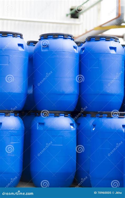 Plastic Storage Drums stock image. Image of ecology, fluid - 70960005