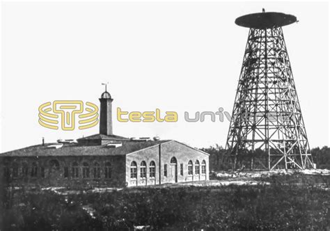 The Tesla Wardenclyffe lab and tower prior to dome installation | Tesla ...