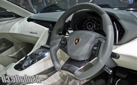 Lamborghini estoque interior photos