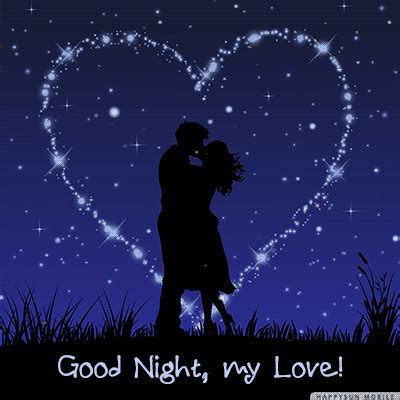 ᐅTop99+ Good Night My Love GIF, Night Kiss Animated Gifs