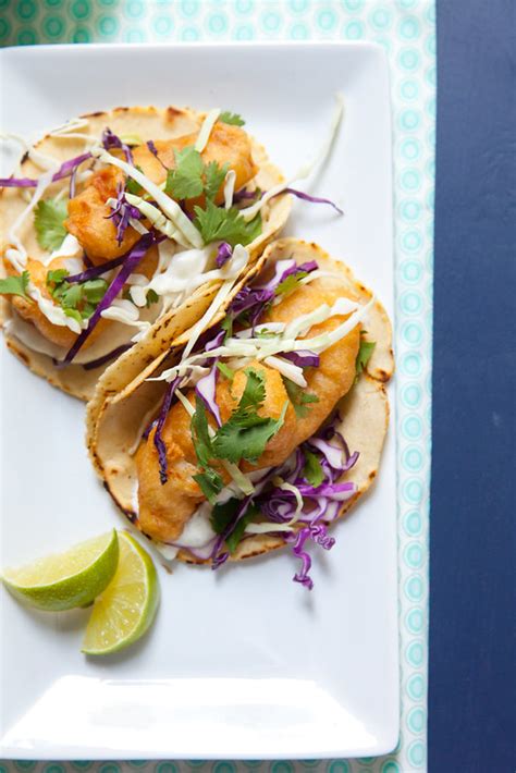 Baja-Style Fish Tacos - Everyday Annie