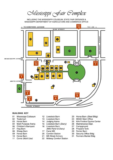 Mississippi Coliseum Seating Chart printable pdf download