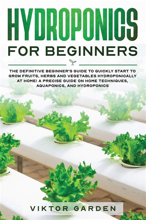 Hydroponics for Beginners: The Essential Guide For Absolute Beginners ...