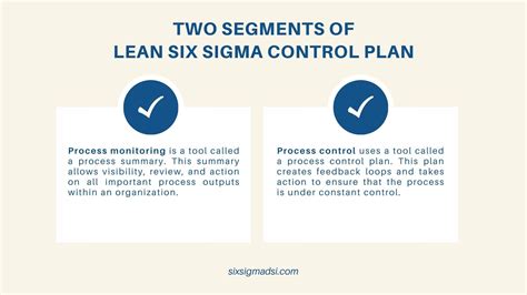 What is a Six Sigma Control Plan?