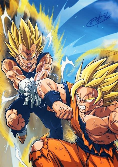 Goku Vs Vegeta Wallpaper Hd