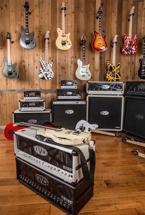 Eddie Van Halen Guitar Collection Guitarsamps Pinterest