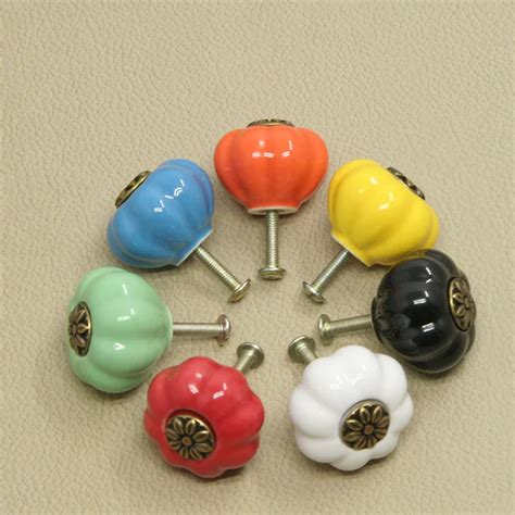 Colorful Kitchen Cabinet Hardware