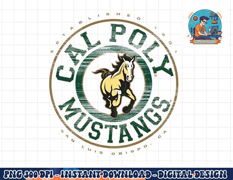 Cal Poly Mustangs Showtime Logo Officially Licensed png, su - Inspire ...