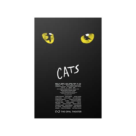 RARE CATS the Musical Poster Cats, Musical, Broadway, West End, Andrew ...