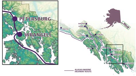 wrangell-map - Alaska's Inside Passage