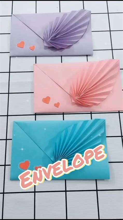 Diy paper envelope amazing paper craft ideas – Artofit