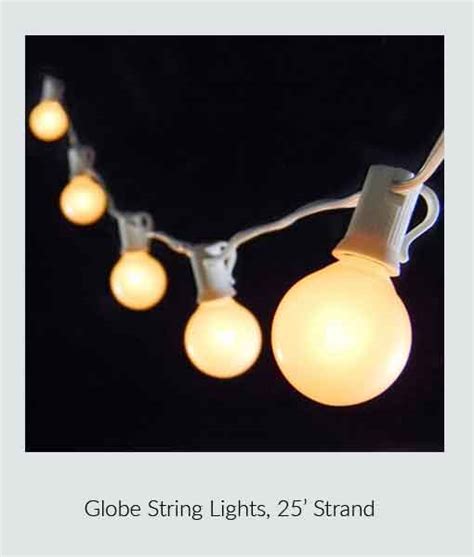 Globe String Lights