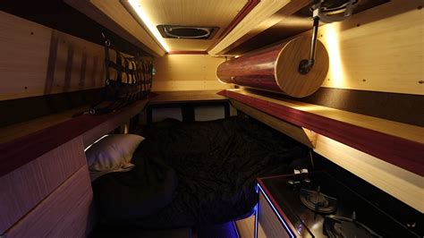 Exquisite Off-Road Camper Van Features an Exotic Wood Interior and a ...