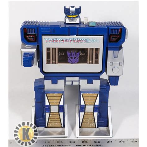 #9 RARE TRANSFORMERS G1 SOUNDWAVE REAL CASSETTE