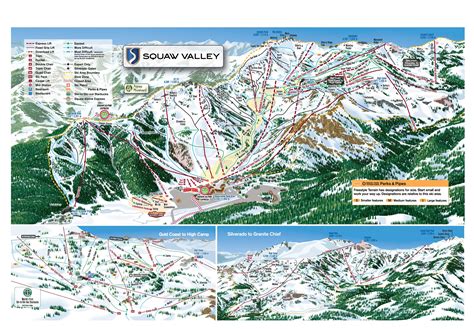 Squaw Valley Ski Map - skiflicks.com