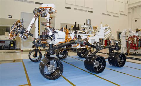 Mars Rover Curiosity, Left Side View – NASA Mars Exploration