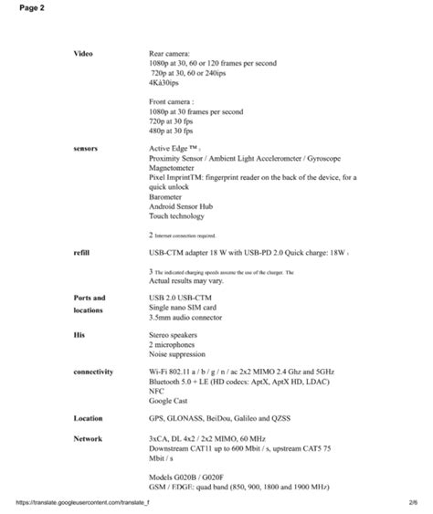 Specifications Sheet of Google Pixel 3a Leaks out Before Announcement ...