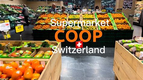 Food prices in Switzerland 🇨🇭 Supermarket Coop 🍊Shopping - YouTube