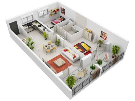 Simple 2 Bedroom Modern House Plans / Plan 80943pm 2 bedroom modern ...