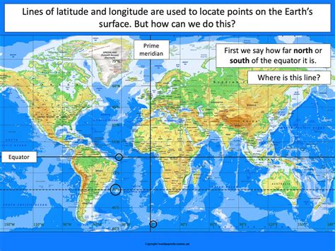 Printable World Map With Latitude And Longitude Free Printable Maps ...