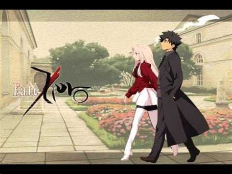 Fate/Zero ending Memoria (male version) : fatestaynight