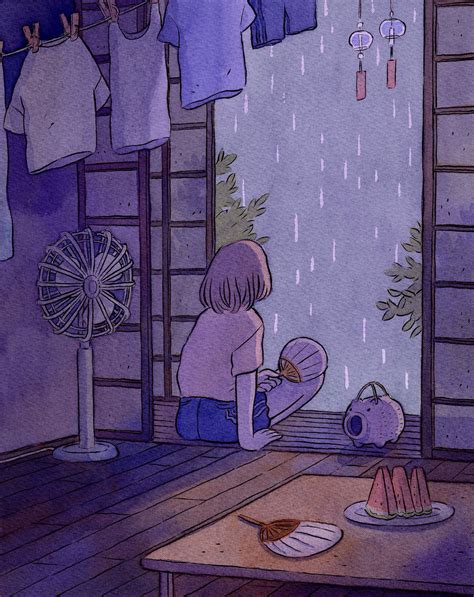 Anime Rainy Day Aesthetic