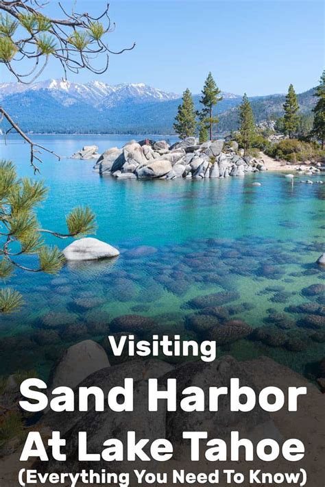 Visiting Sand Harbor at Lake Tahoe (Everything You Need to Know)