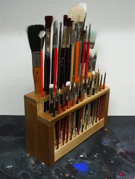 artist paint brush storage box - Earle Simpkins