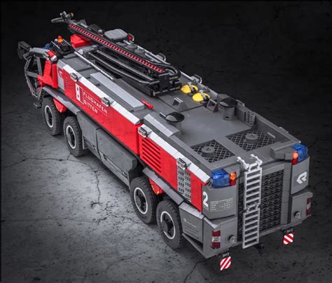 Massive Rosenbauer Panther 8X8 Firetruck Is Made of Almost 3,000 LEGO ...