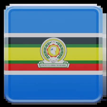 East African Community Flag Flag 3D Illustration download in PNG, OBJ ...